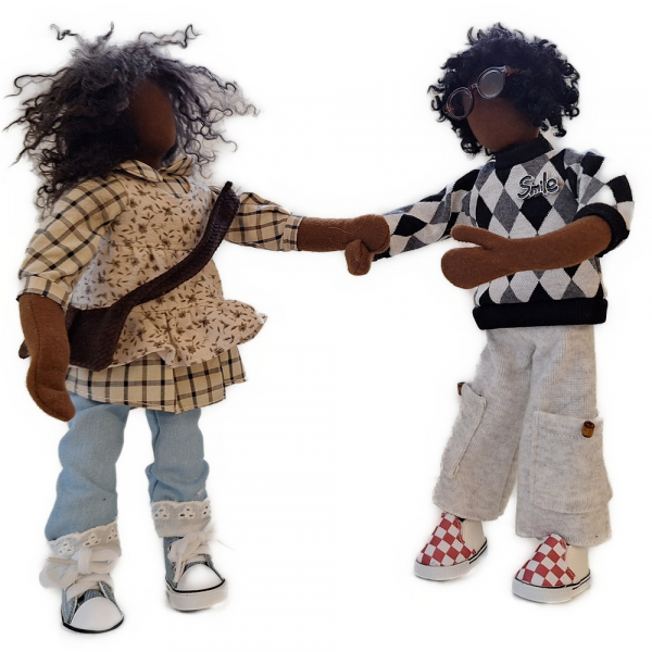 Mehrlagiges Kleidungsset für die moderne Frau 28cm